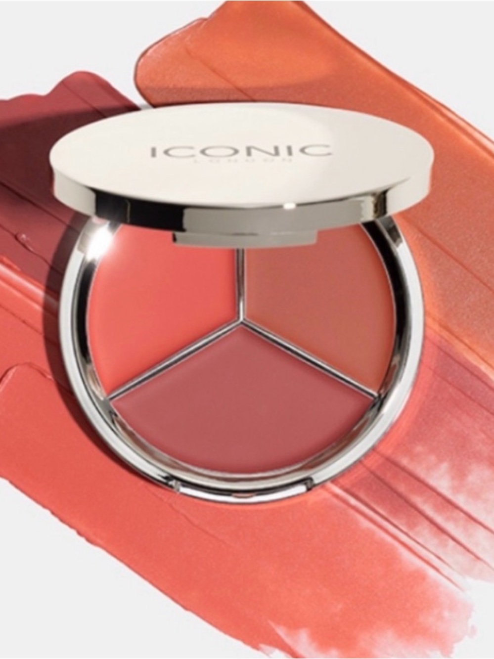 NIB ICONIC London LIP & CHEEK CREAM TRIO